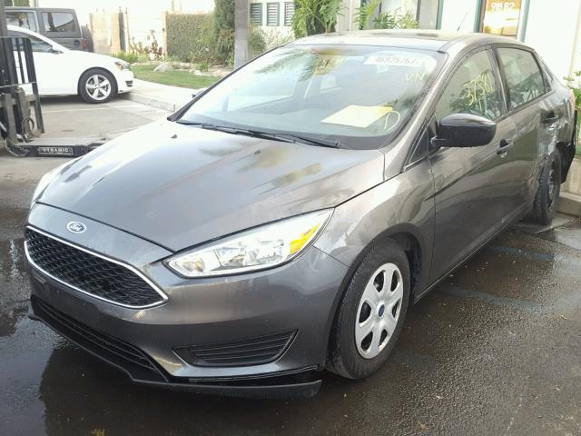 1FADP3E25FL358300 - 2015 FORD FOCUS S CHARCOAL photo 2