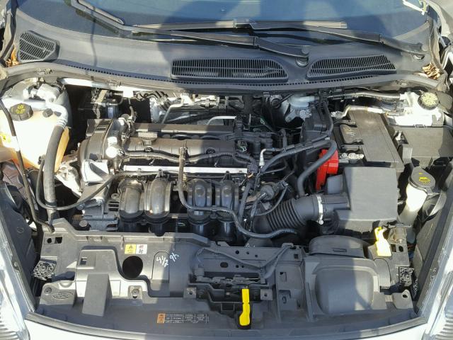 3FADP4BJXEM217639 - 2014 FORD FIESTA SE SILVER photo 7