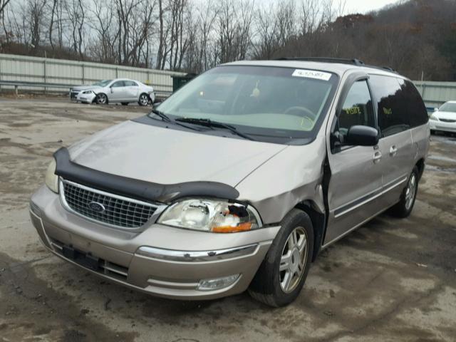 2FMZA52483BB24176 - 2003 FORD WINDSTAR S SILVER photo 2