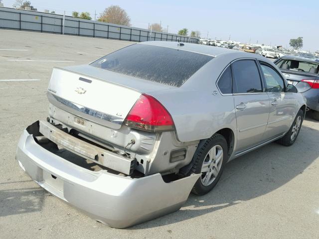 2G1WB58K569255094 - 2006 CHEVROLET IMPALA LS SILVER photo 4