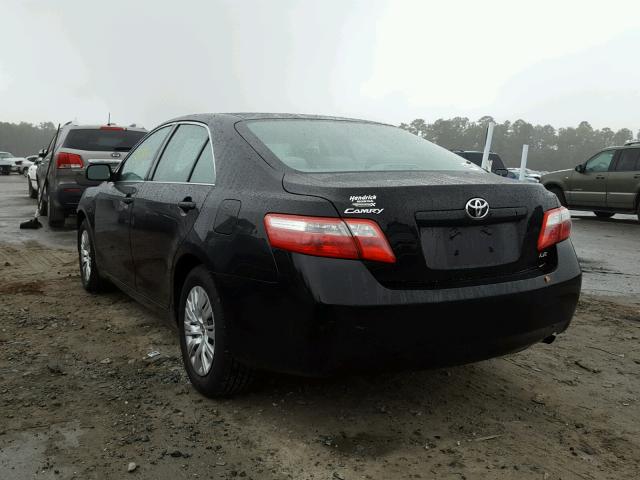 4T4BE46K29R068592 - 2009 TOYOTA CAMRY BASE BLACK photo 3