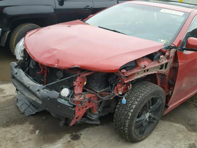 4T1BF1FK3CU523088 - 2012 TOYOTA CAMRY BASE MAROON photo 9