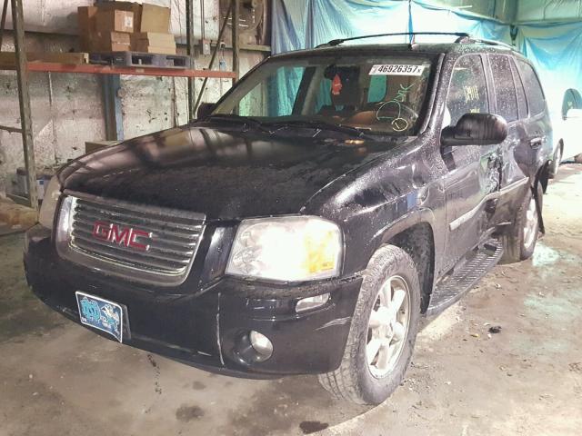 1GKDT13S372283184 - 2007 GMC ENVOY BLACK photo 2