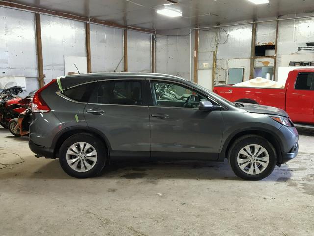 5J6RM4H78CL003813 - 2012 HONDA CR-V EXL 灰色 照片 9