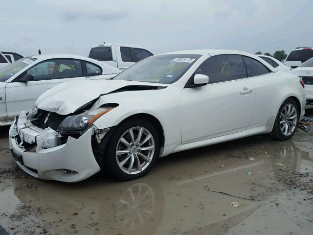 JN1CV6FE7BM951508 - 2011 INFINITI G37 BASE WHITE photo 2