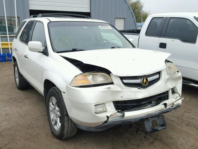 2HNYD18736H530766 - 2006 ACURA MDX TOURIN WHITE photo 1