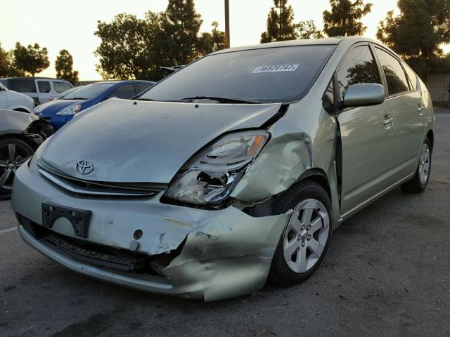 JTDKB20U777606477 - 2007 TOYOTA PRIUS GREEN photo 2