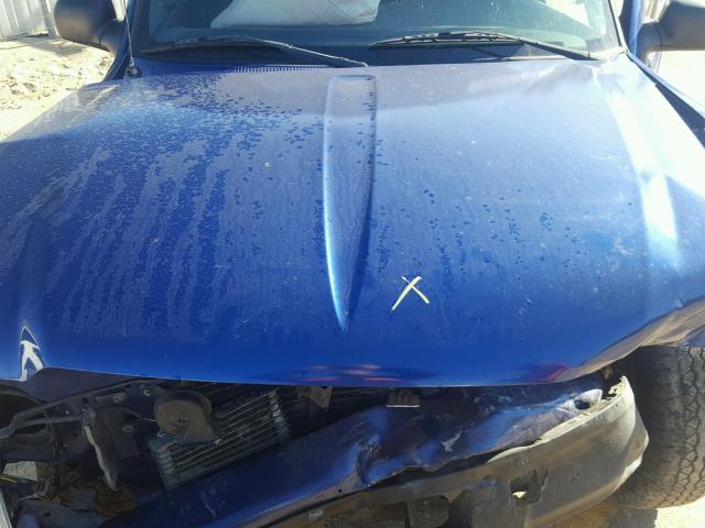 1FTYR44U95PA08920 - 2005 FORD RANGER SUP BLUE photo 7