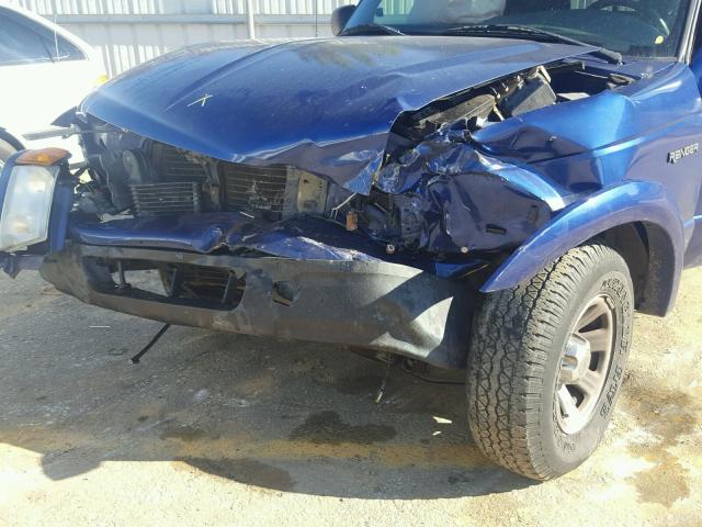 1FTYR44U95PA08920 - 2005 FORD RANGER SUP BLUE photo 9