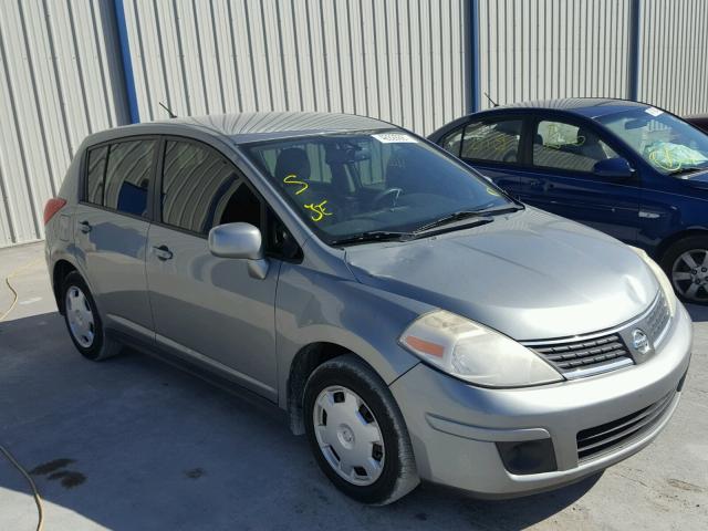 3N1BC13E78L447343 - 2008 NISSAN VERSA S GRAY photo 1