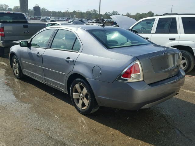 3FAHP07Z57R194947 - 2007 FORD FUSION SE GRAY photo 3