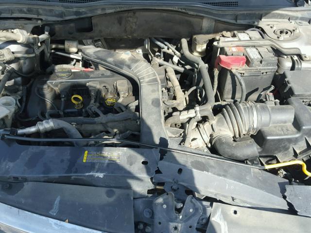 3FAHP07Z57R194947 - 2007 FORD FUSION SE GRAY photo 7