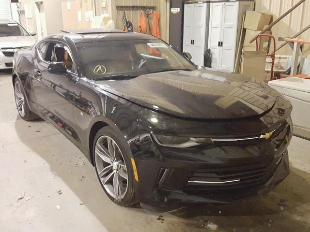 1G1FD1RS6G0152263 - 2016 CHEVROLET CAMARO LT BLACK photo 1