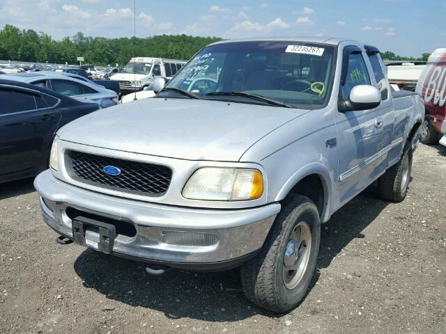 1FTDX18WXVNB55967 - 1997 FORD F150 SILVER photo 2