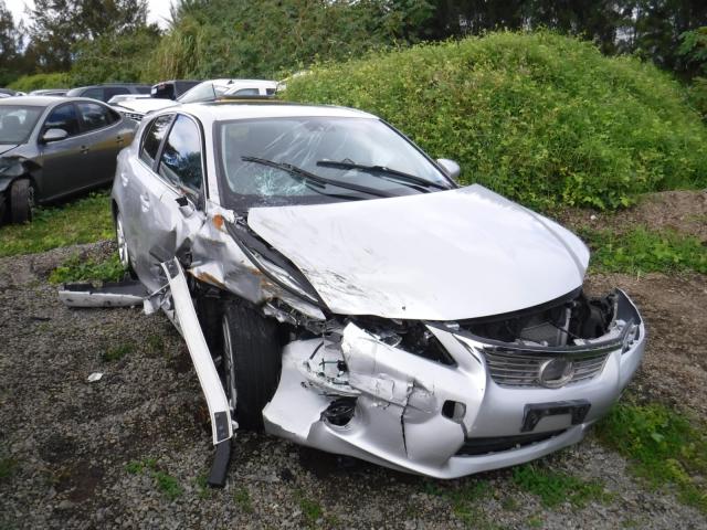 JTHKD5BH0C2111832 - 2012 LEXUS CT 200 SILVER photo 1