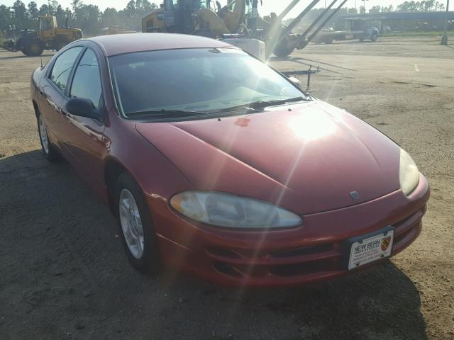 2B3AD46R02H103828 - 2002 DODGE INTREPID S RED photo 1