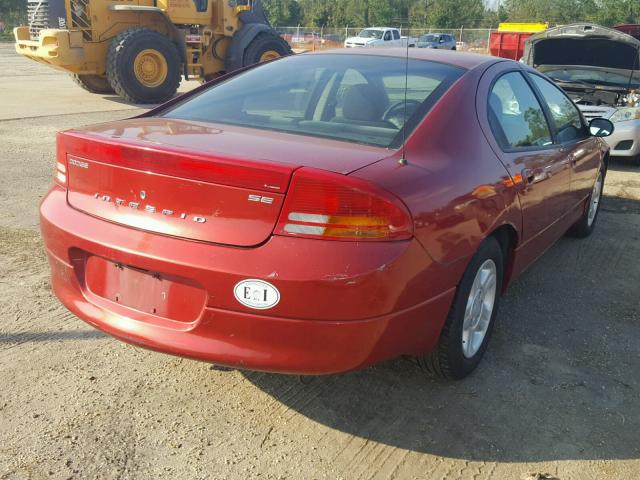 2B3AD46R02H103828 - 2002 DODGE INTREPID S 红色 照片 4