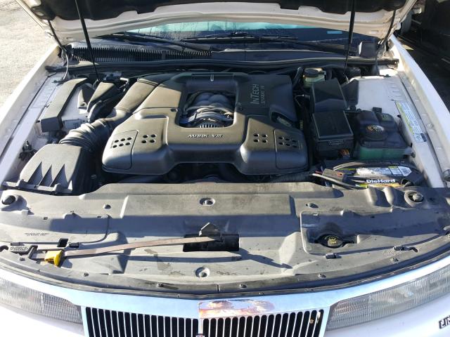 1LNLM91V8TY645027 - 1996 LINCOLN MARK VIII WHITE photo 7