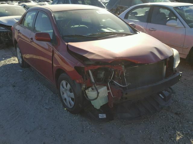 2T1BU4EE3BC594794 - 2011 TOYOTA COROLLA BA BURGUNDY photo 1