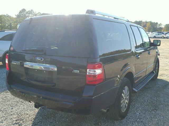 1FMJK1K56DEF43984 - 2013 FORD EXPEDITION BLACK photo 4