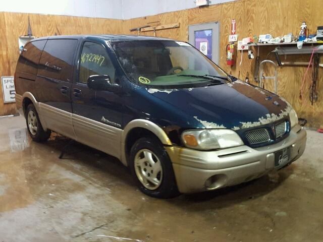 1GMDX03E4XD138725 - 1999 PONTIAC MONTANA / GREEN photo 1