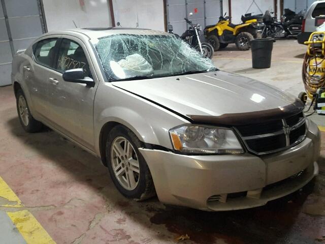 1B3LC56R08N113146 - 2008 DODGE AVENGER SX TAN photo 1