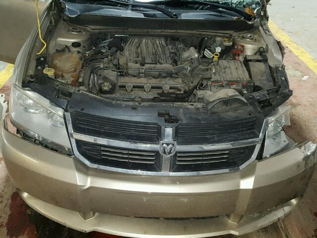 1B3LC56R08N113146 - 2008 DODGE AVENGER SX TAN photo 7