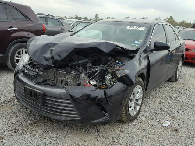 4T4BF1FK6GR521265 - 2016 TOYOTA CAMRY LE BLACK photo 2