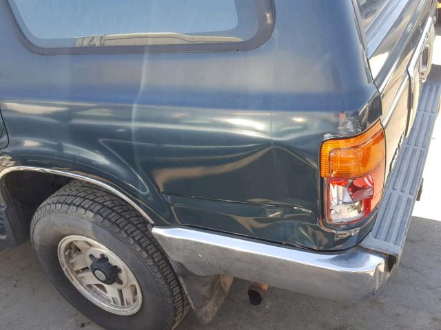 JT3VN29V1R0025055 - 1994 TOYOTA 4RUNNER VN GREEN photo 9