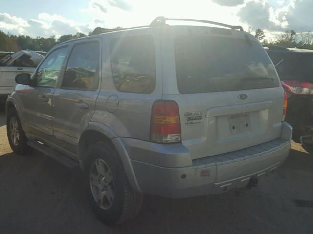 1FMYU94145KA46372 - 2005 FORD ESCAPE LIM SILVER photo 3