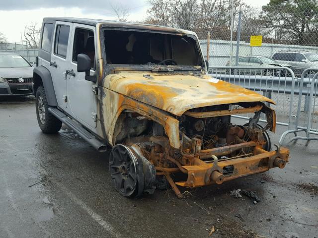 1J4GA69147L112264 - 2007 JEEP WRANGLER R SILVER photo 1