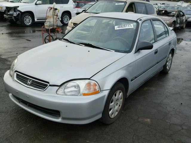 2HGEJ6674WH627624 - 1998 HONDA CIVIC LX GRAY photo 2