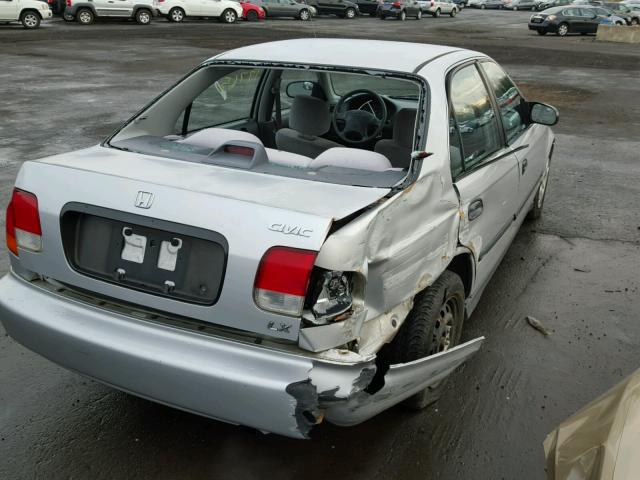 2HGEJ6674WH627624 - 1998 HONDA CIVIC LX GRAY photo 4