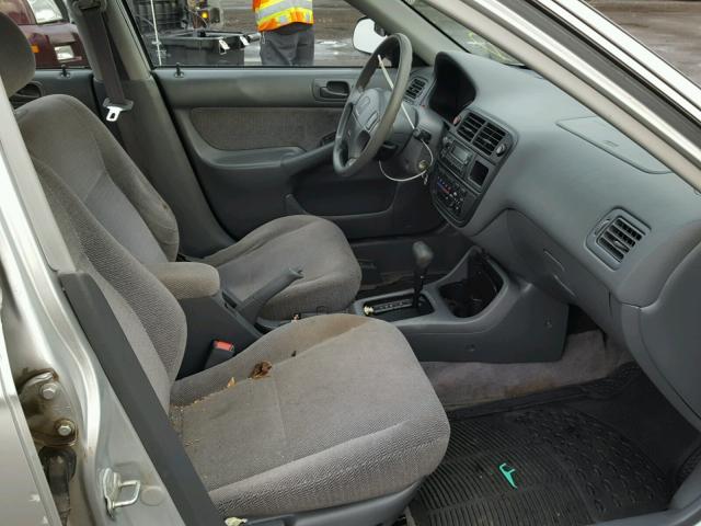 2HGEJ6674WH627624 - 1998 HONDA CIVIC LX GRAY photo 5