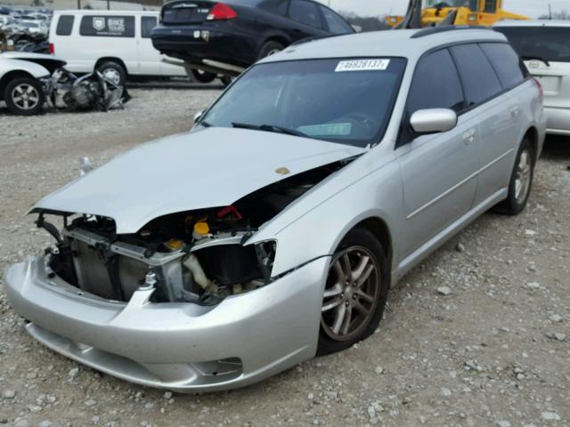 4S3BP616557360969 - 2005 SUBARU LEGACY 2.5 SILVER photo 2