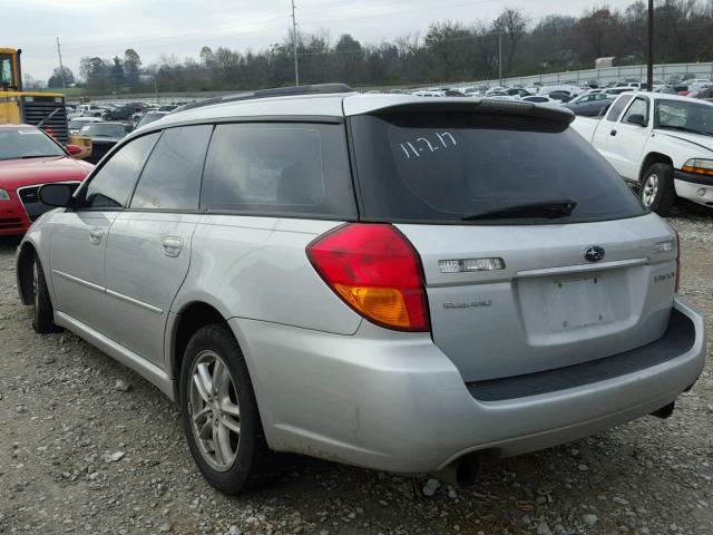 4S3BP616557360969 - 2005 SUBARU LEGACY 2.5 SILVER photo 3