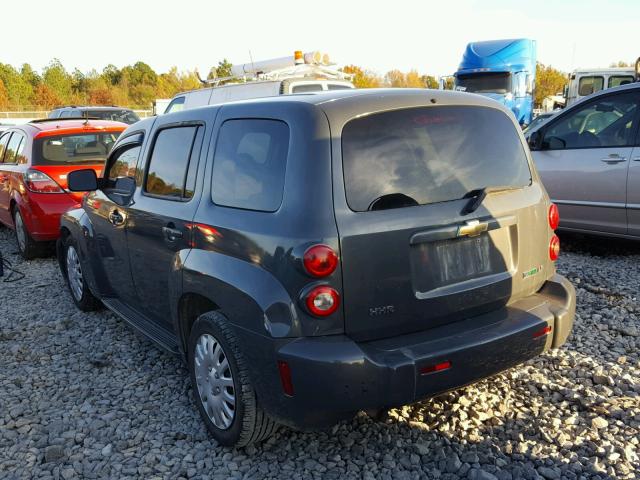 3GNCA13B89S638359 - 2009 CHEVROLET HHR LS GRAY photo 3