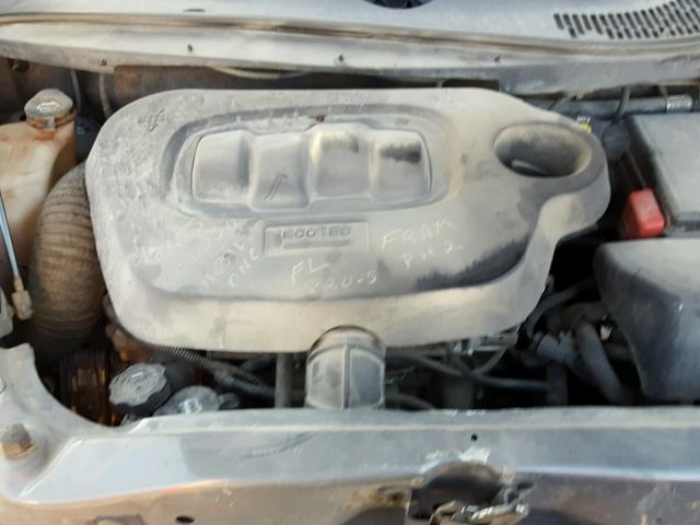3GNCA13B89S638359 - 2009 CHEVROLET HHR LS GRAY photo 7
