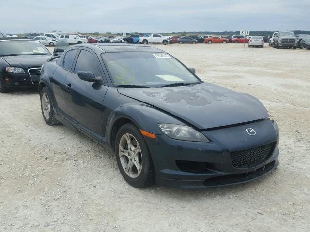 JM1FE17N740132441 - 2004 MAZDA RX8 GREEN photo 1