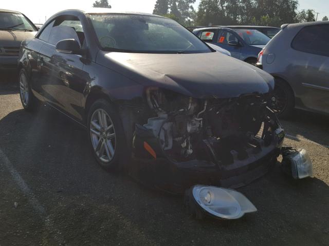 WVWFA71F18V022591 - 2008 VOLKSWAGEN EOS LUX Чорний фото 1