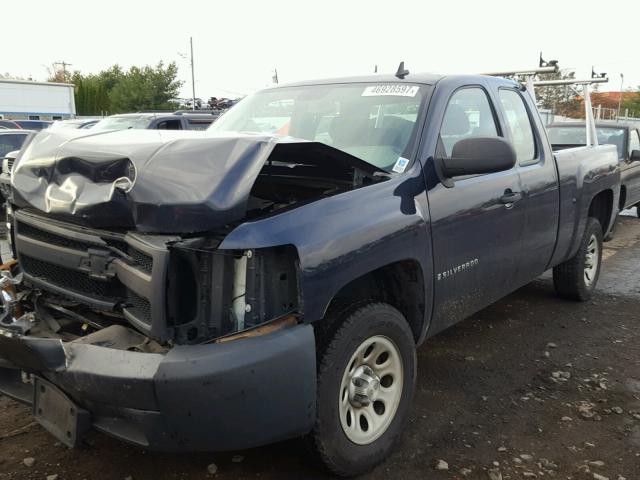 1GCEC19XX8Z150613 - 2008 CHEVROLET SILVERADO BLUE photo 2