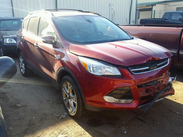 1FMCU9H95DUC14615 - 2013 FORD ESCAPE SEL RED photo 1