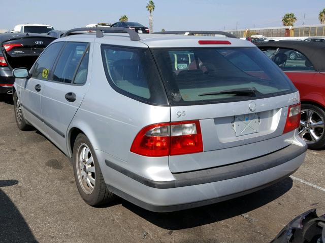 YS3EB59E353521241 - 2005 SAAB 9-5 LINEAR SILVER photo 3