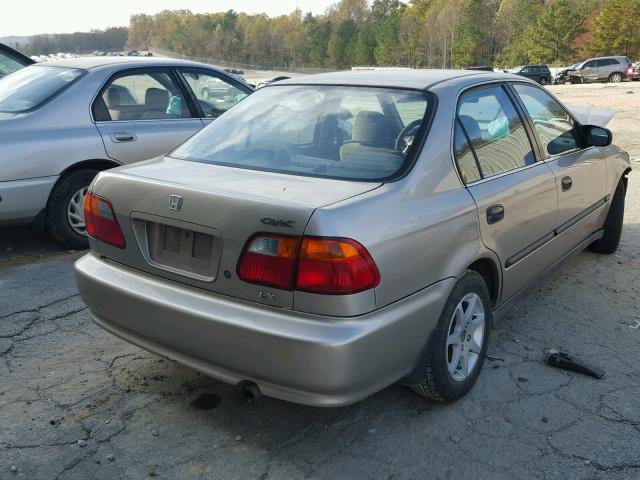 1HGEJ6571YL034701 - 2000 HONDA CIVIC LX TAN photo 3