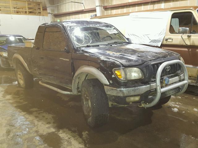 5TEWM72N33Z185861 - 2003 TOYOTA TACOMA XTR BLACK photo 1