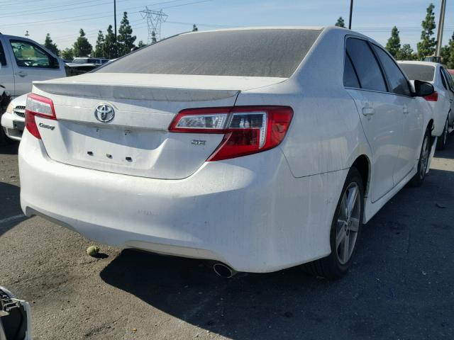 4T1BF1FK7DU686148 - 2013 TOYOTA CAMRY L WHITE photo 4