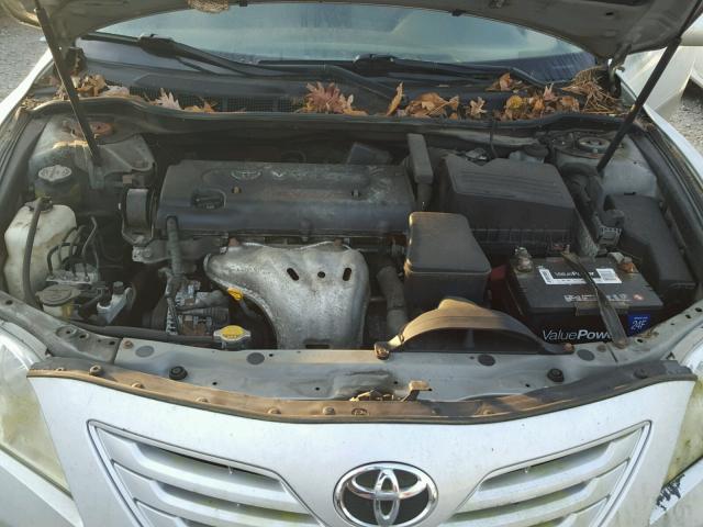 4T1BE46K28U737971 - 2008 TOYOTA CAMRY CE SILVER photo 7