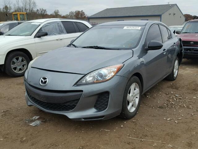 JM1BL1U76D1706211 - 2013 MAZDA 3 I GREEN photo 2