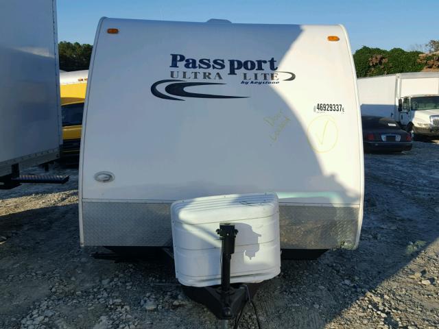 4YDT2852696411426 - 2009 KEYSTONE PASSPORT WHITE photo 7