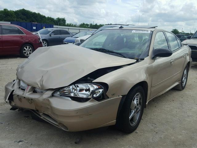1G2NF52E94M649857 - 2004 PONTIAC GRAND AM S Qızıl foto 2